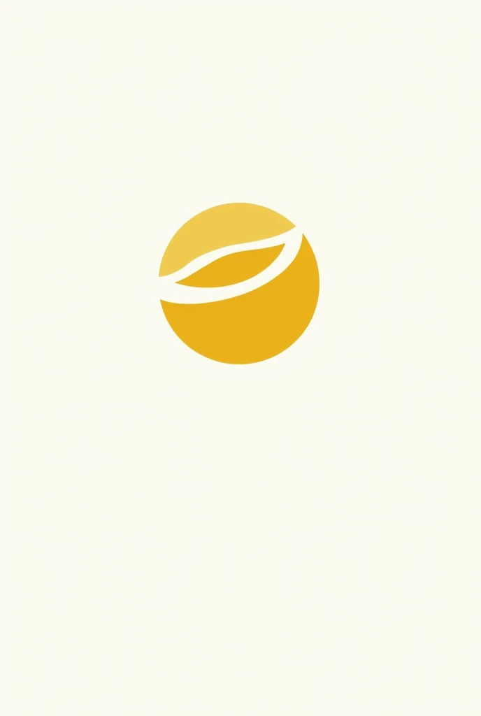 logo of a cosmetics brand inspired by passion fruit, simple and sophisticated yet natural, colors yellow white