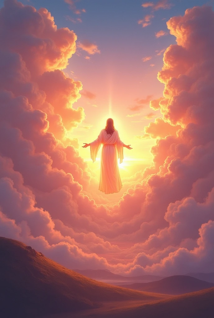 The beautiful sky and God in it