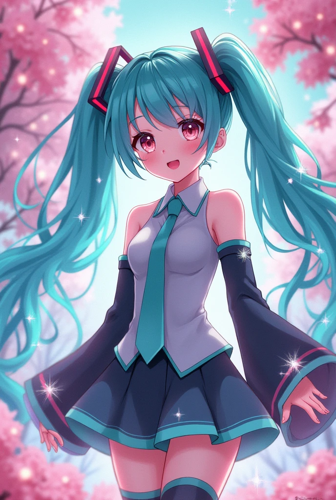 Hatsune Miku Moe Artstyle
