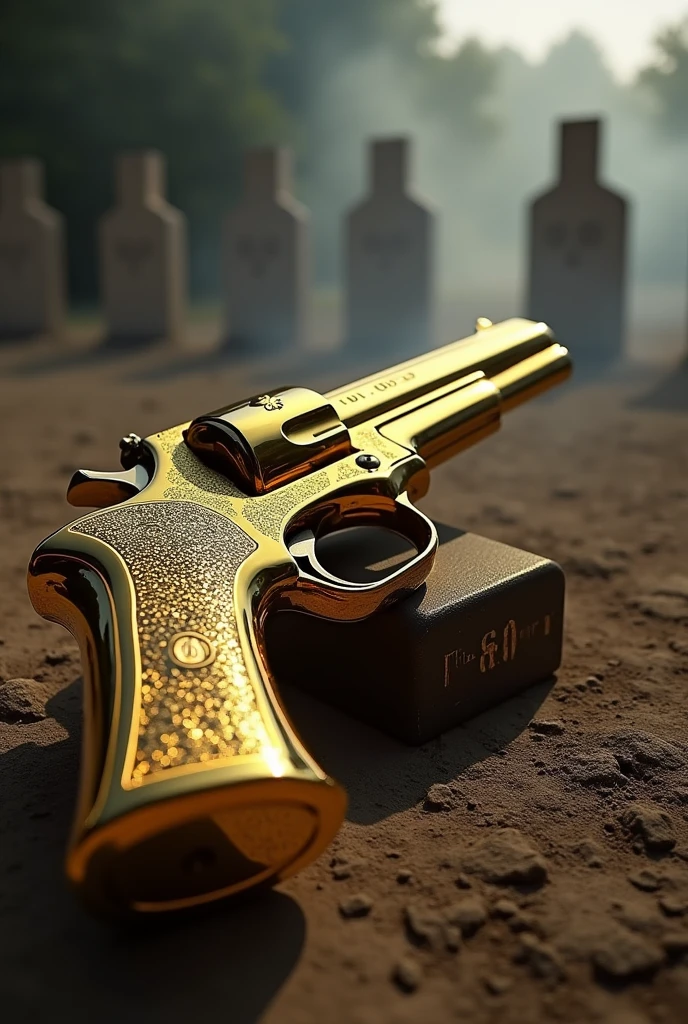 revolver .40 gold chromer