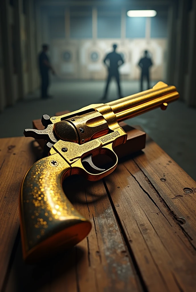 revolver .40 gold chromer