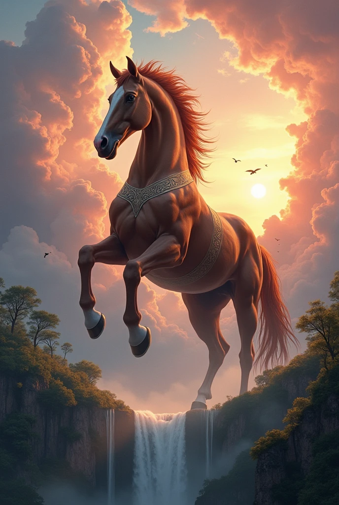 The Rise of the Centaur from the Clouds