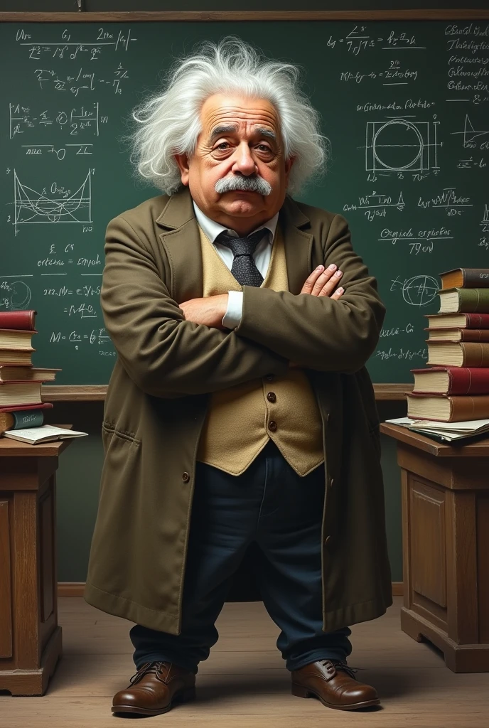 Make alber einstein fat without coat serious adult drawing less Without coat stopped