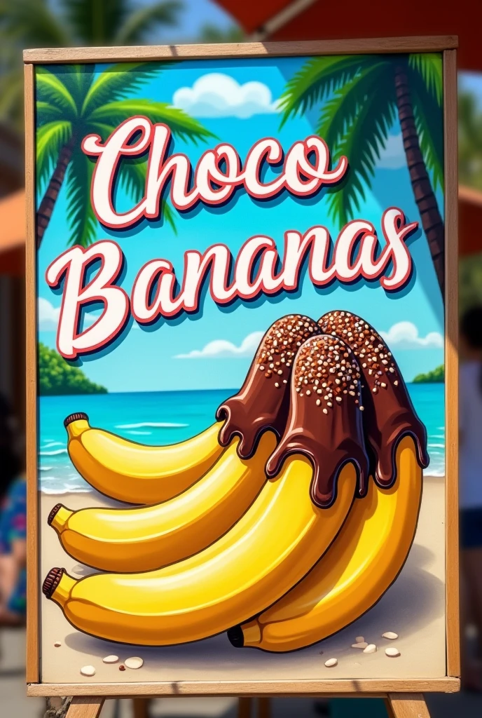 sign selling chocobananas