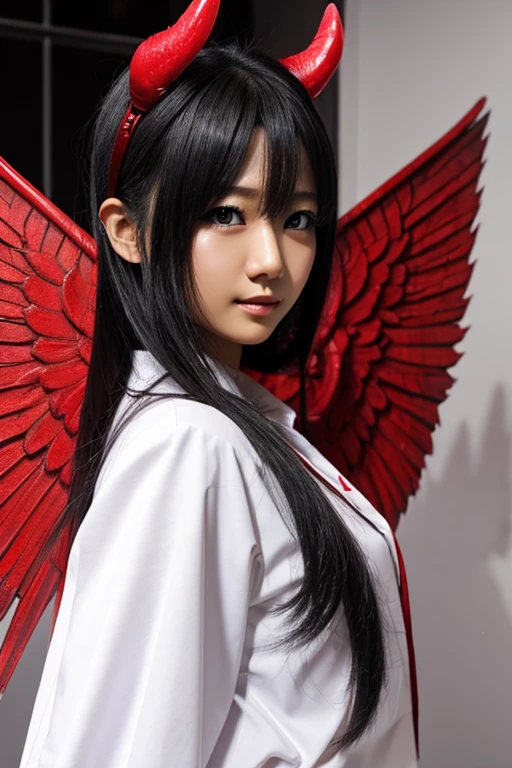 devil、female、wing