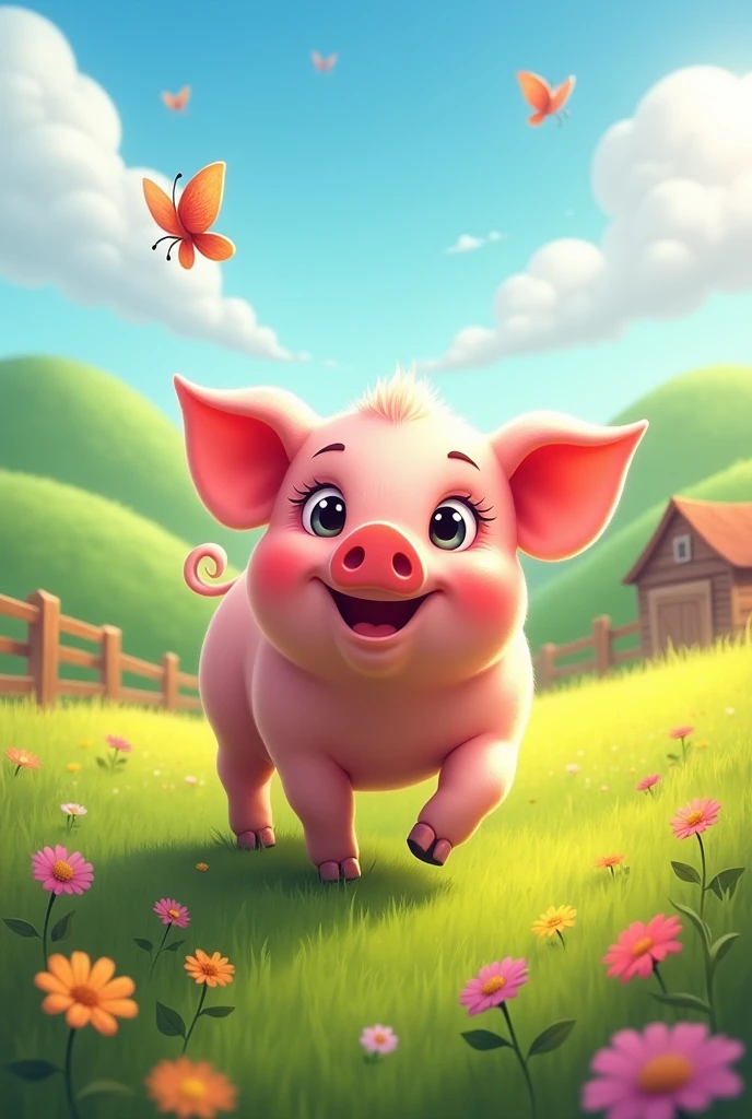 Create an image of a pig
