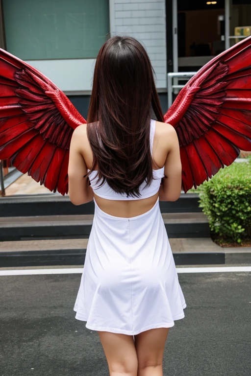 devil、female、wing