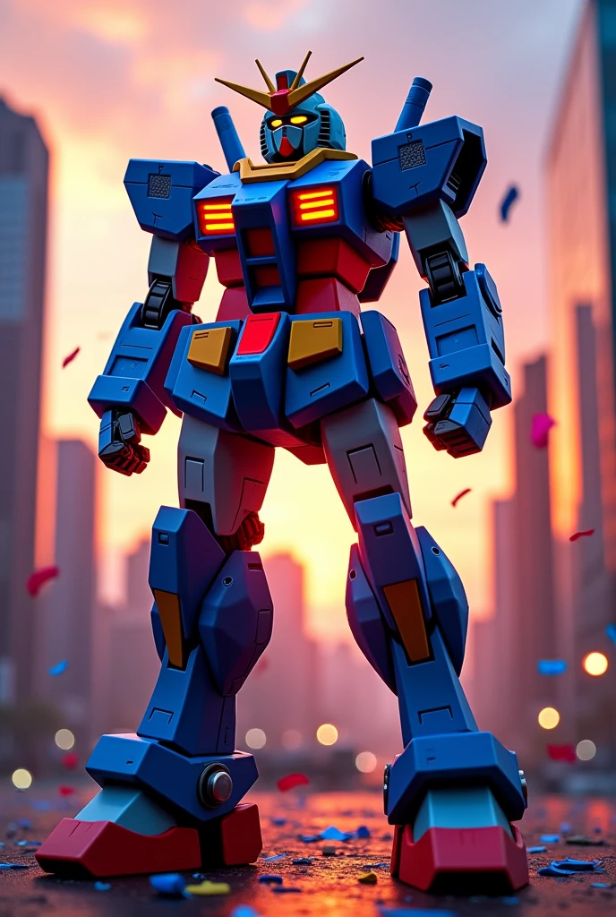 Philippine flag as gundam