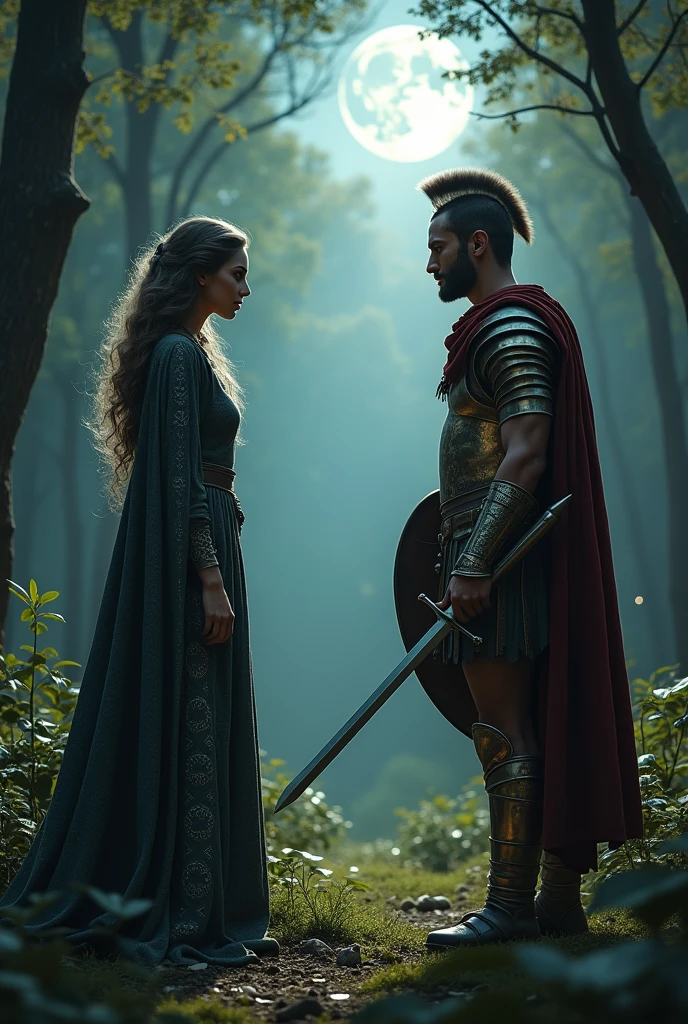 Witch and Roman Legionarie