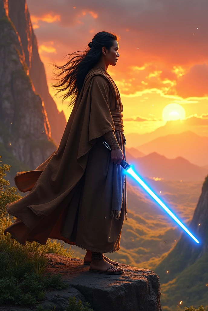 Filipino as a Jedi