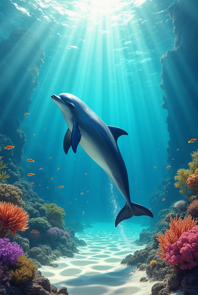 Dolphin dancing