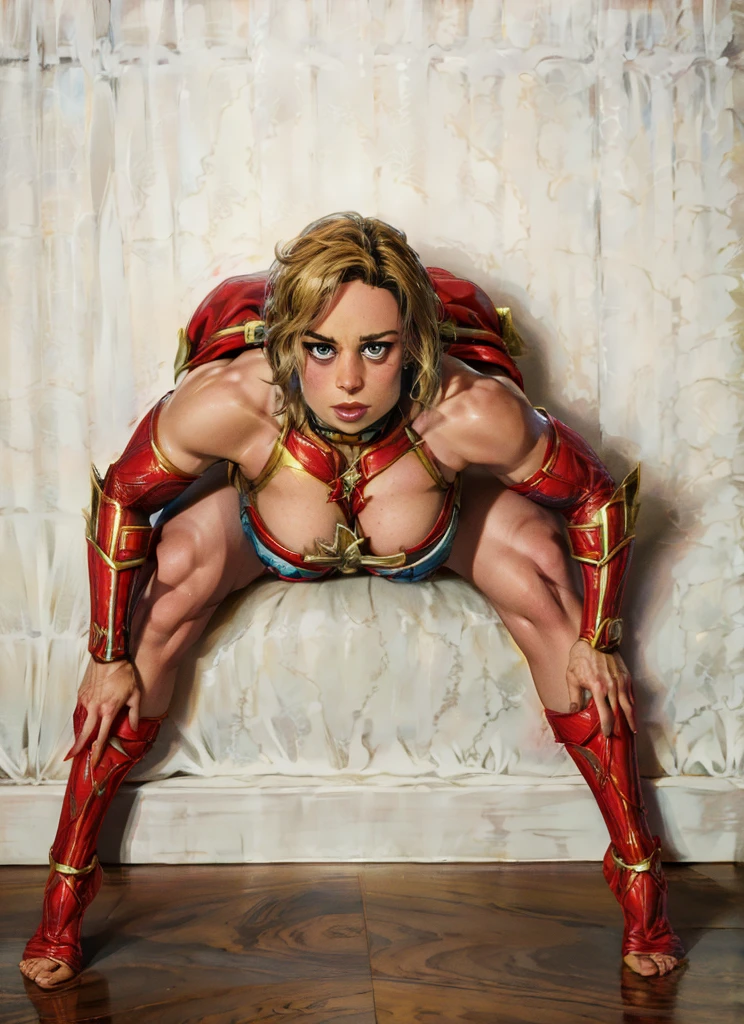 Brie Larson plays Captain Marvel