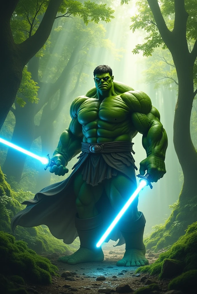 Hulk as a Jedi