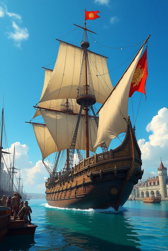 Honor of Oldtown is a four-masted war galley in the service of House Hightower.. It is the flagship of the Hightower Fleet.