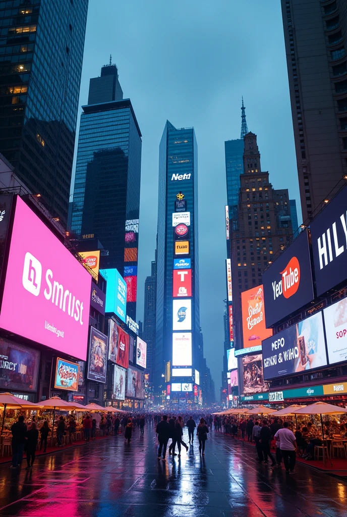 city, advertising, marketing, Brands, technology. 