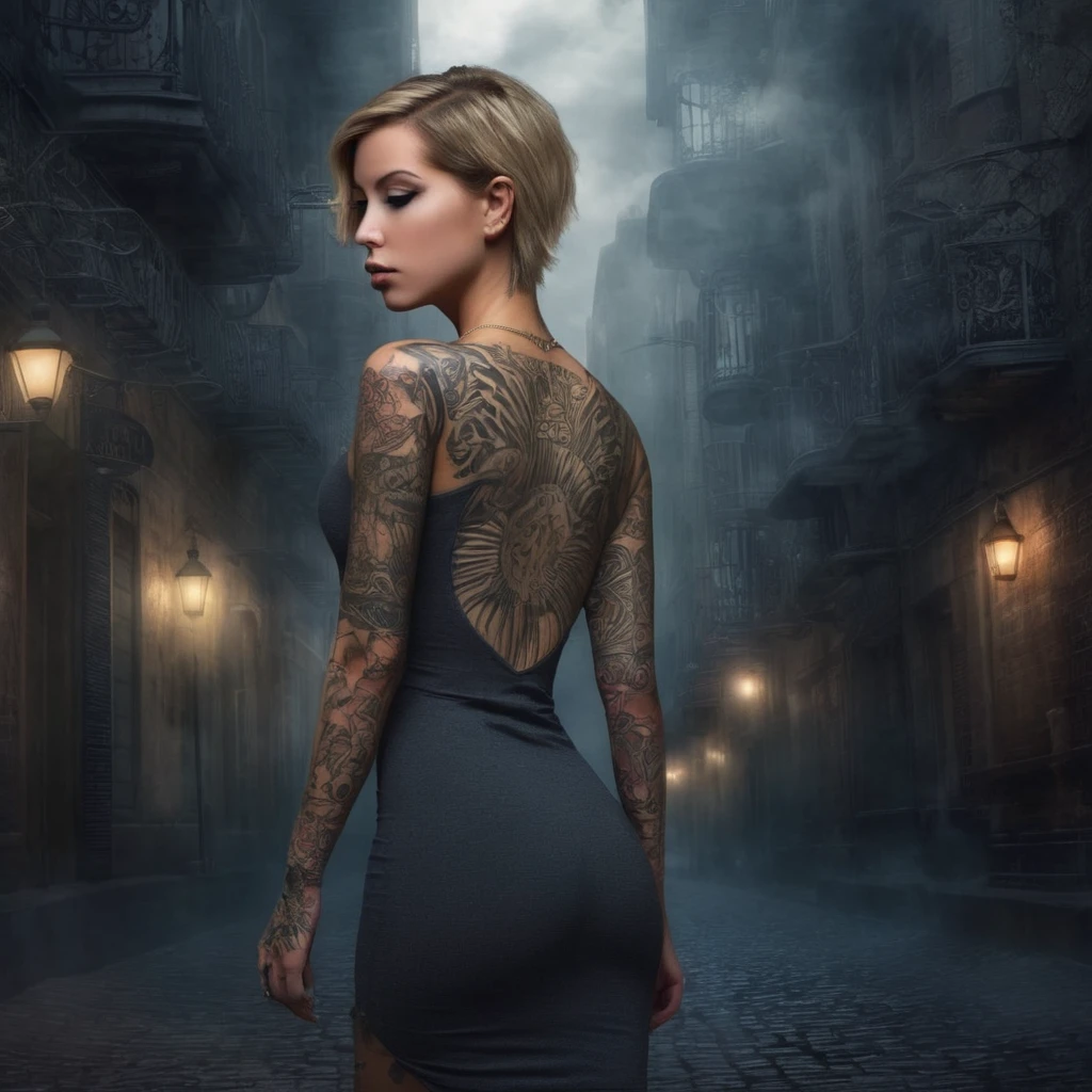 Laurence Bedard, a brave detective adorned with intricate tattoos, haunted by the shadows of the city, discover a hidden world of magic and mystery