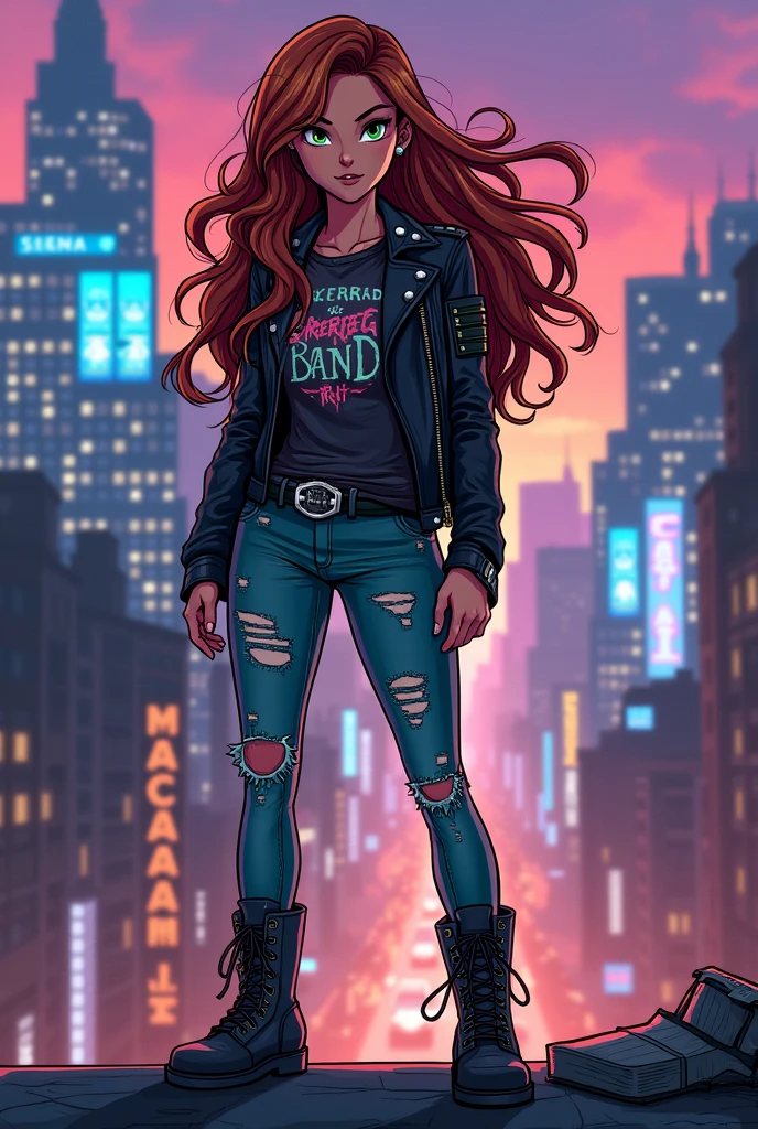 Webtoon Character) Sienna Merdein