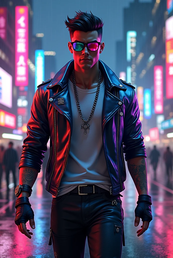 Stylish Game Character Man