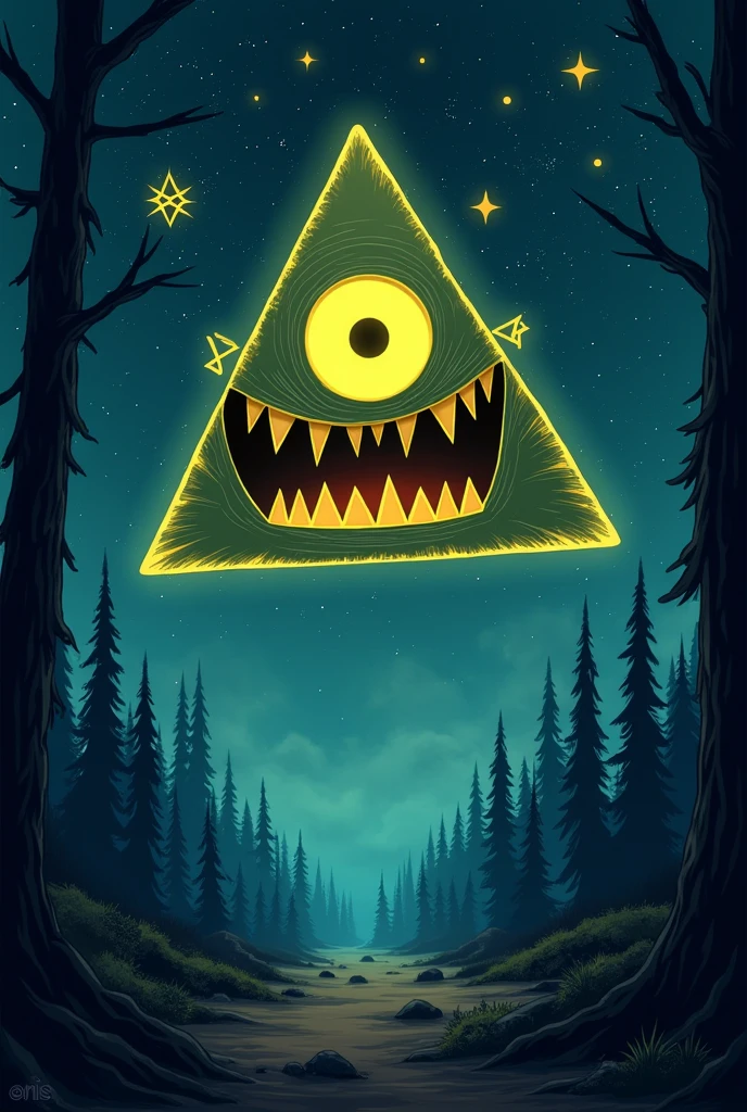 O bill cipher de gravity falls