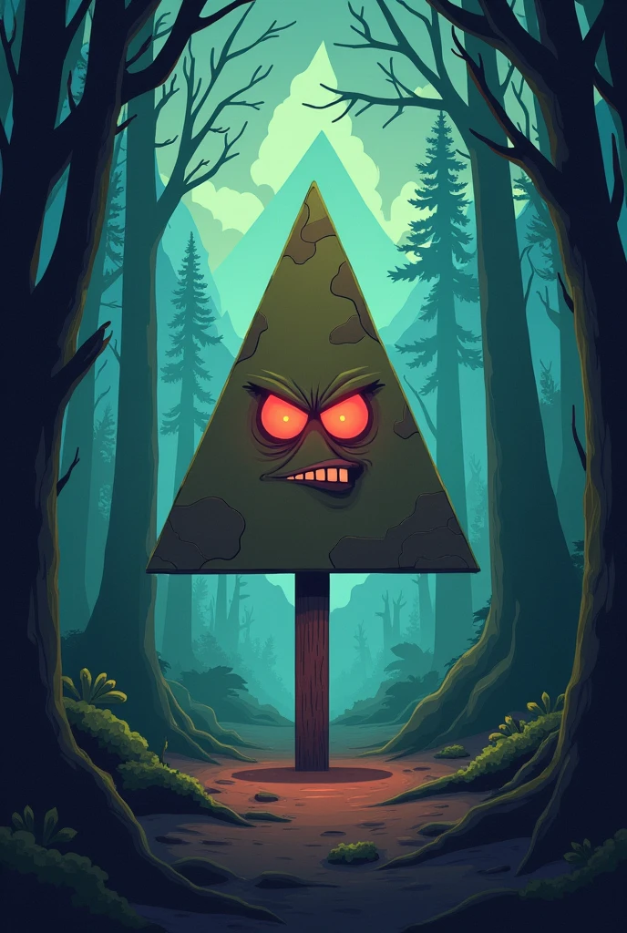 O bill cipher de gravity falls na sua versão normal