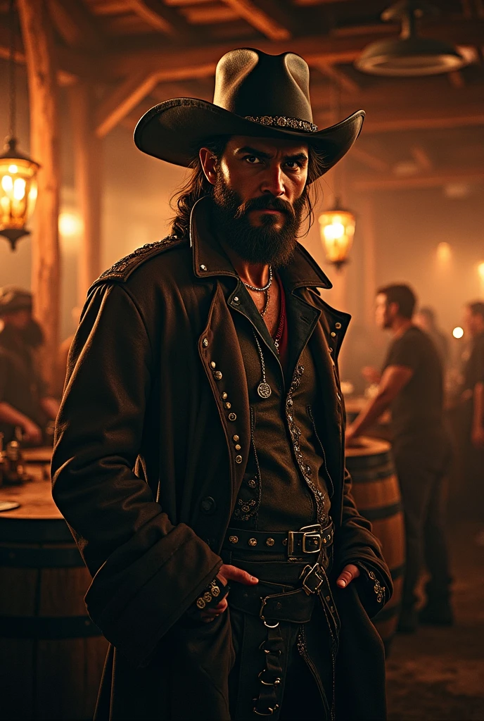 one of the bosses with a rum background