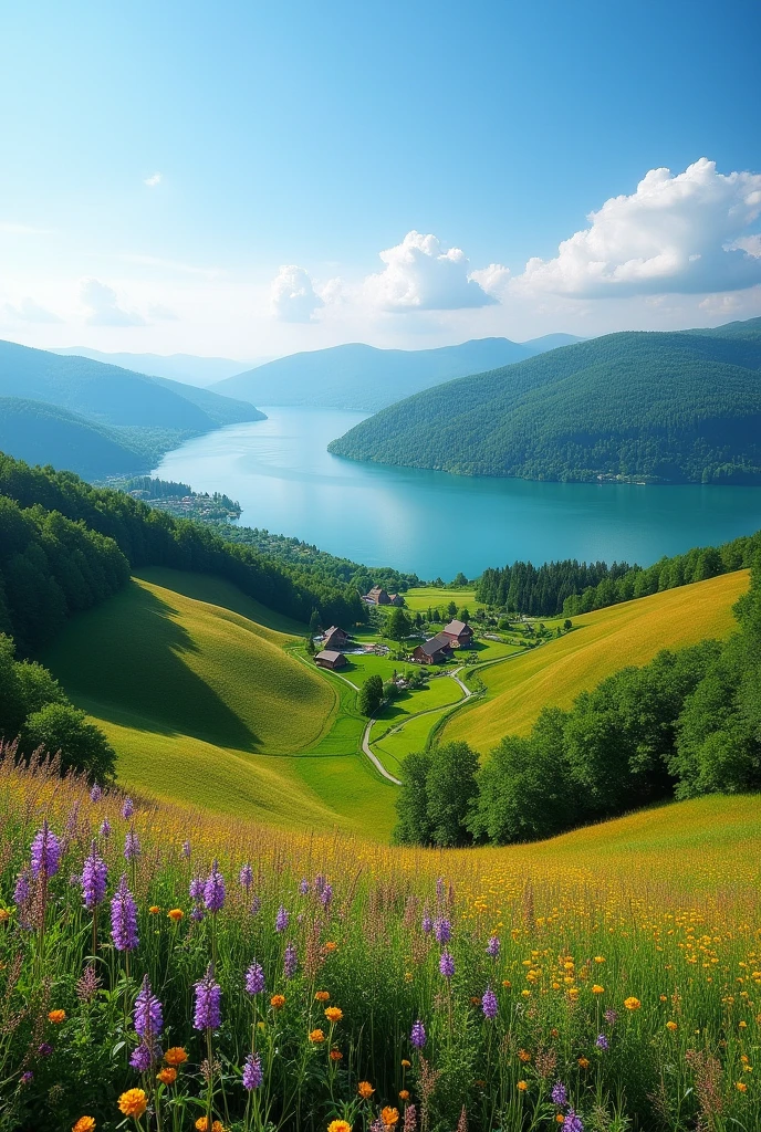 Landscape from above
