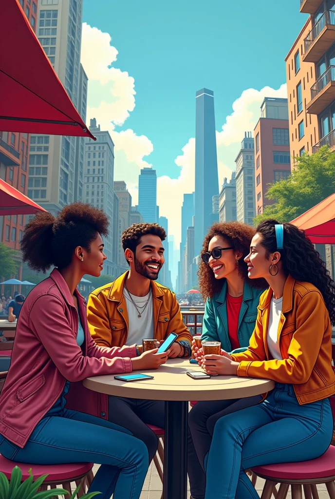 Young millennials to the first world