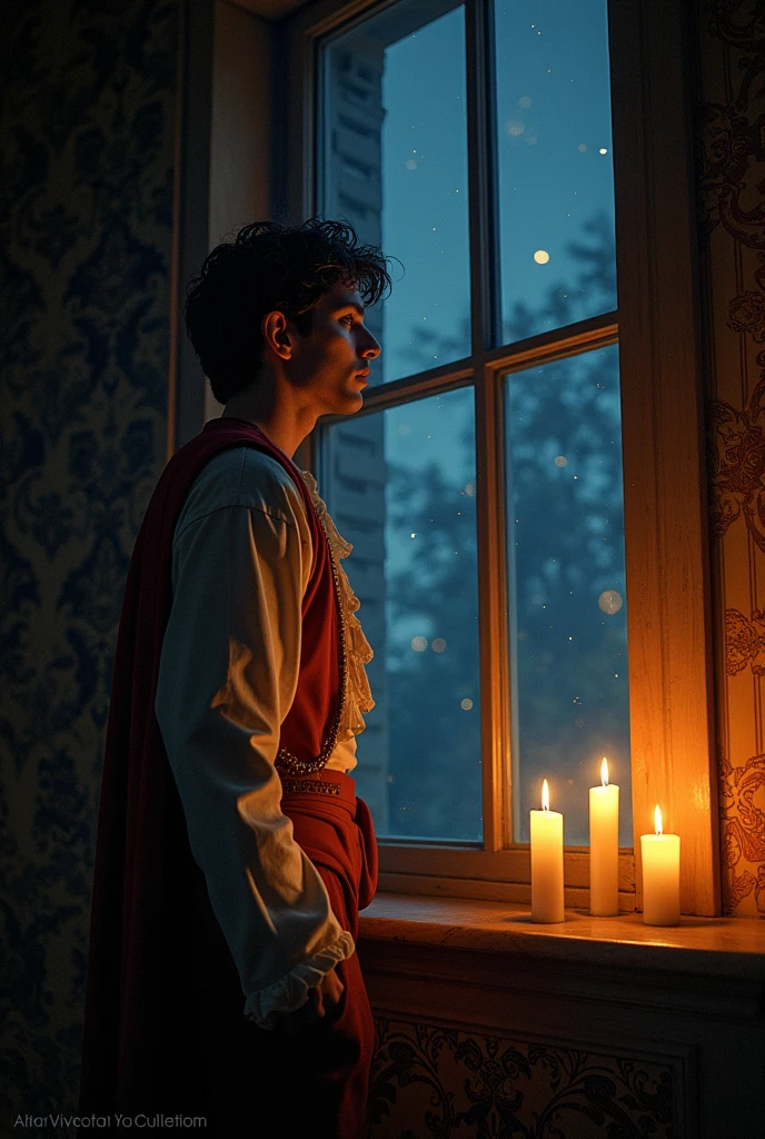 Romeo before the ball: Romeo is melancholy, His friends convince him to go to the Capulet party..