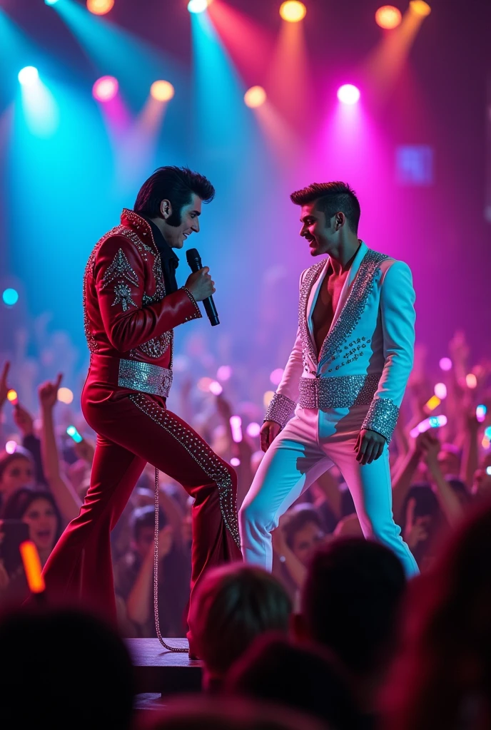 Elvis Presley vs Justin Bieber