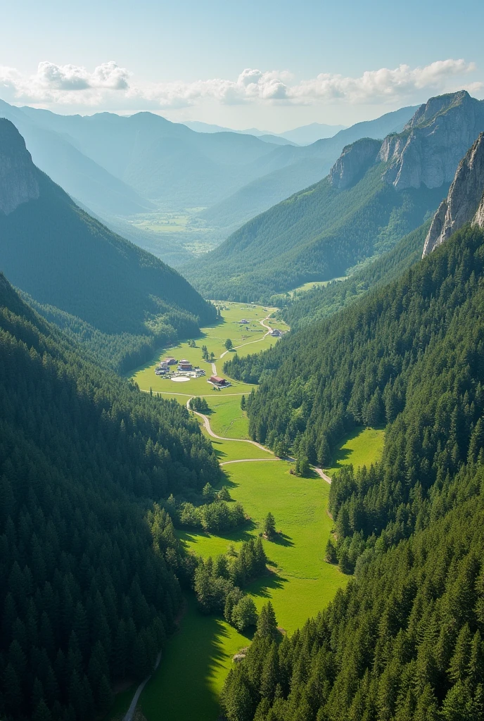Landscape from above