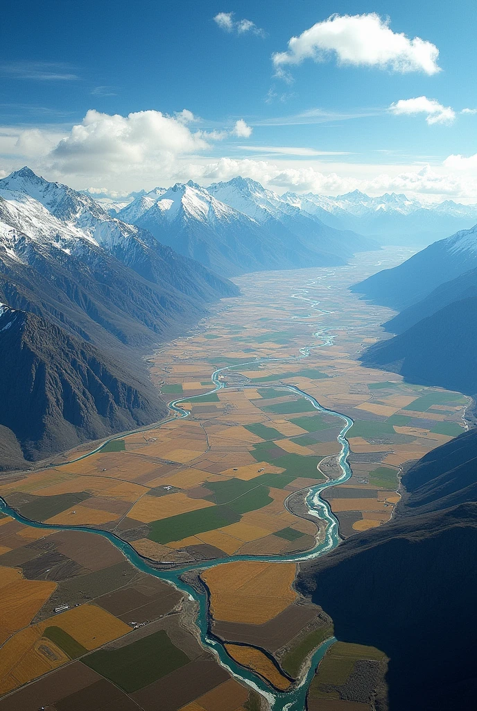 Landscape from above