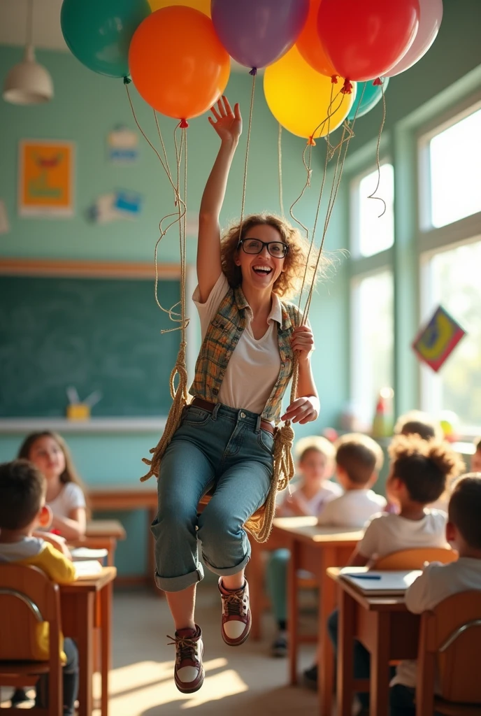 Put the teacher on a rope