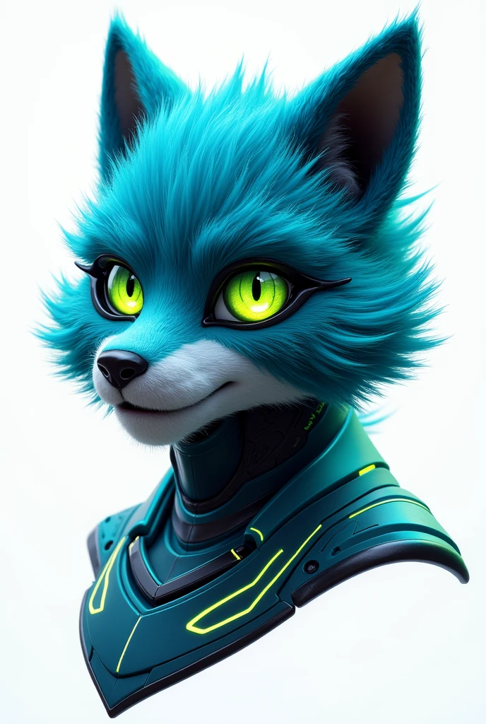a basic Protogen Furry head without background png