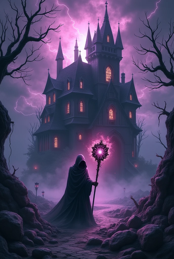 Create a scenario that has a house inspired by the revolt of evils