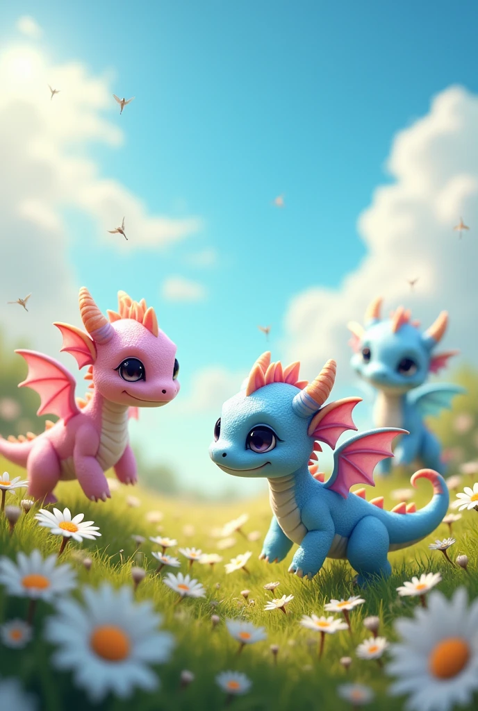 Cute dragons