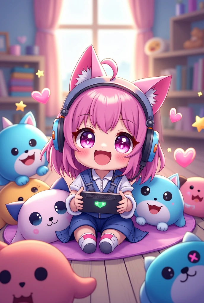 Kawaii for a gaming channel