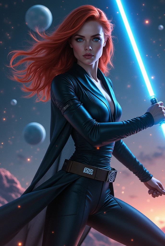 Blackwidow as a Jedi