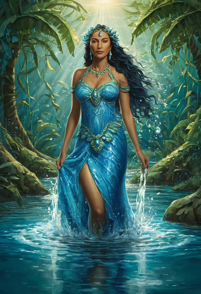The water mother Brazilian legend
