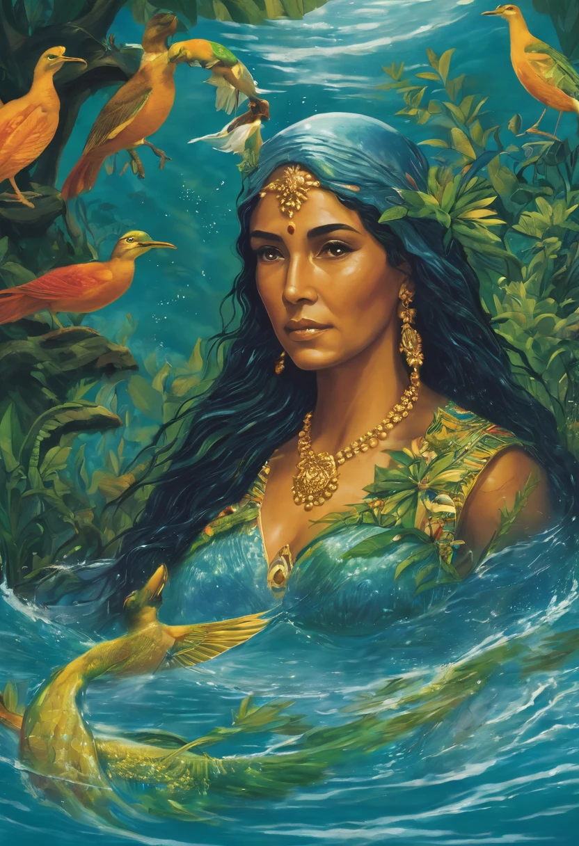 The water mother Brazilian legend