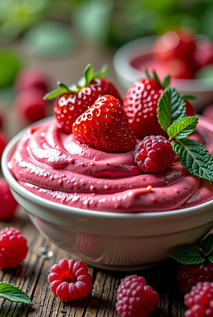 red fruit yogurt