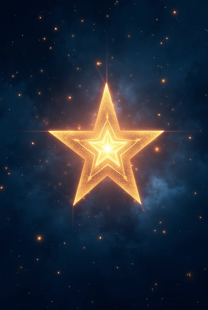 Hello generate me a beautiful star
