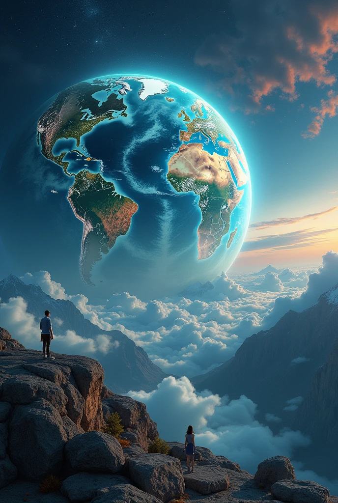 Images of the world in the near future