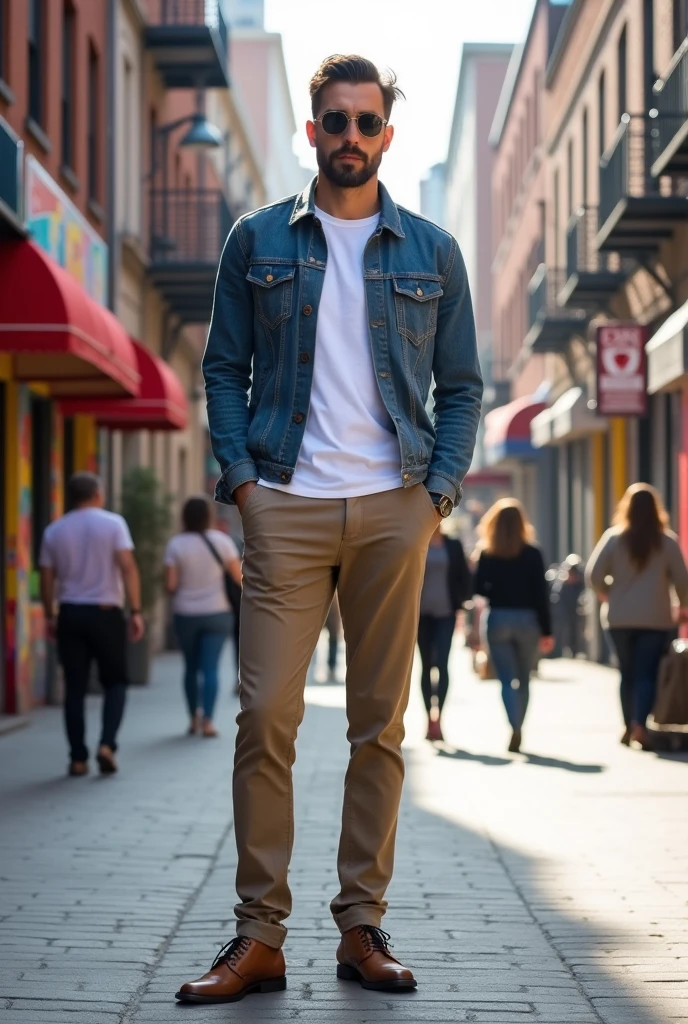 Tall man casual wear