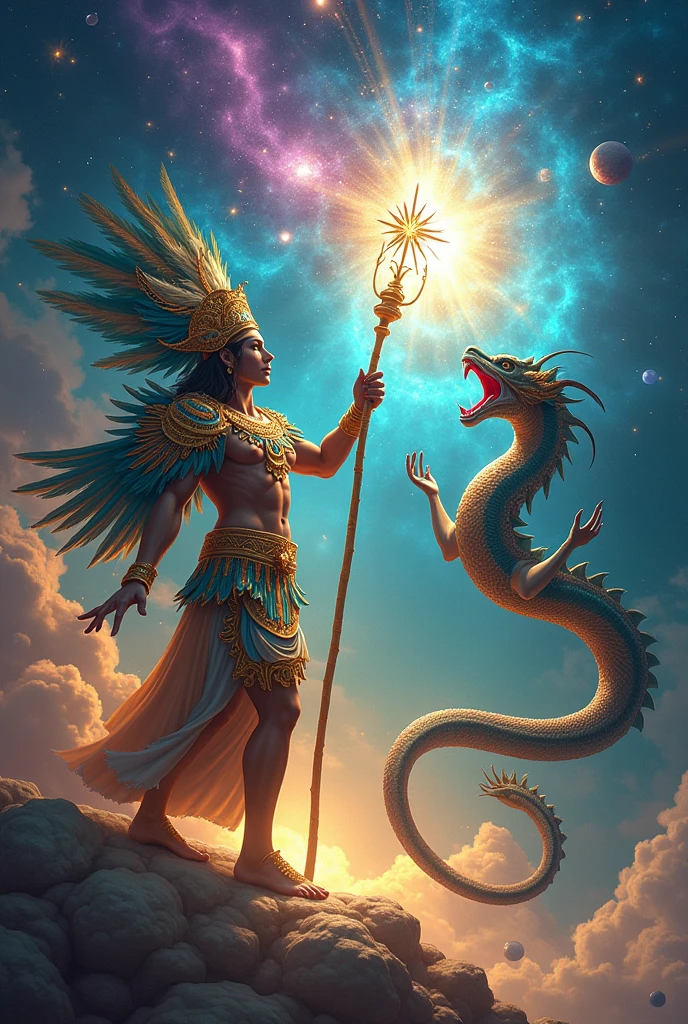   Tepeu and Kukulkan creating the whole 