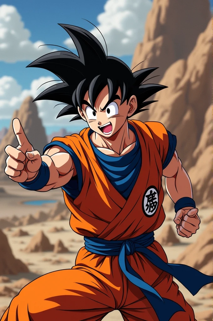 Goku estilo jujutsu kaisen