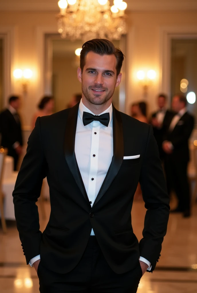 Handsome man formal wear
