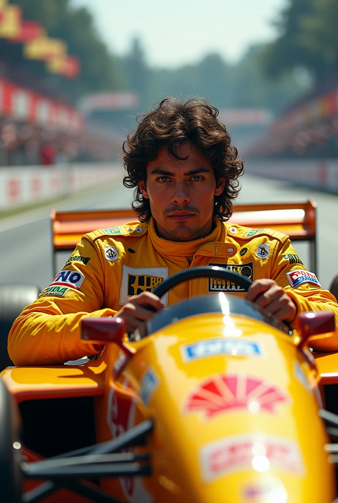 Formula 1 driver Airton Senna