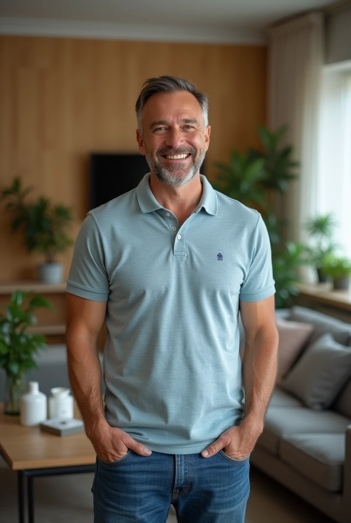 create an image for a sales ad where the product talks about prostate and the target audience is 45-year-old men, Image without text 