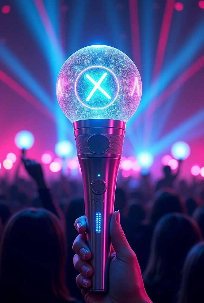 Make a lightstick for the k-pop group NXT