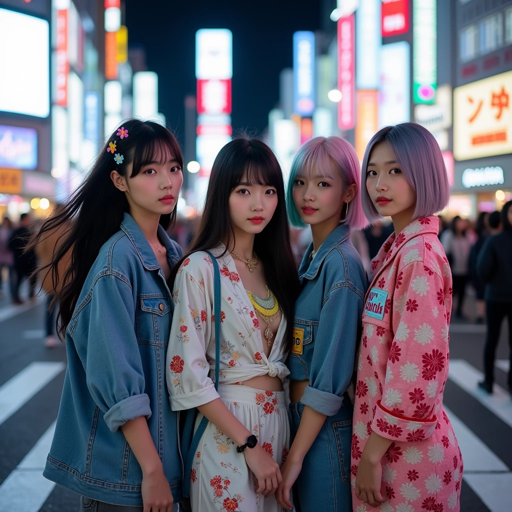 Japanese girl group members
